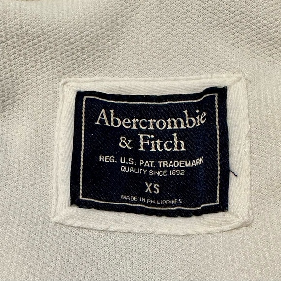 Abercrombie & Fitch Women’s Full Zip Chevron Striped Fleece Jacket Size XS​​ - Picture 7 of 7